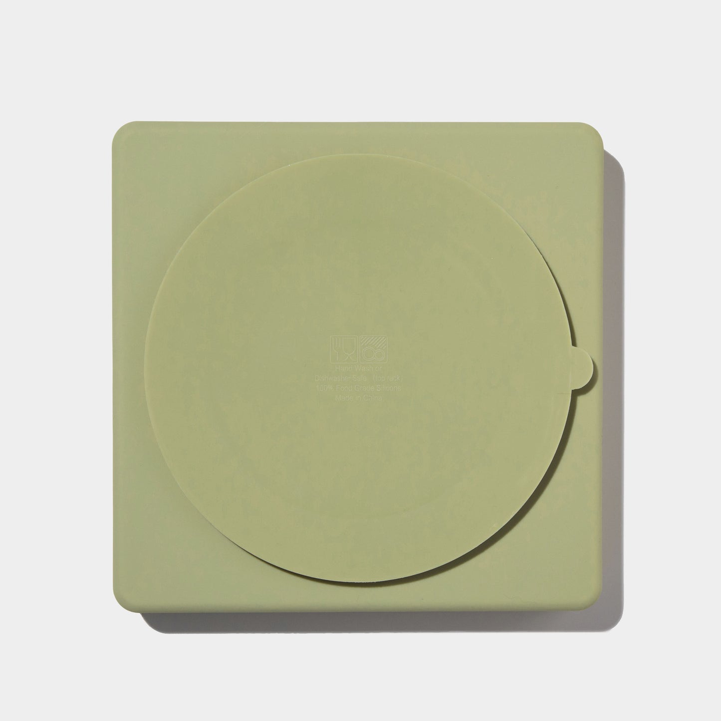 dogged - 3-in-1 parquet slow feeder bowl - olive