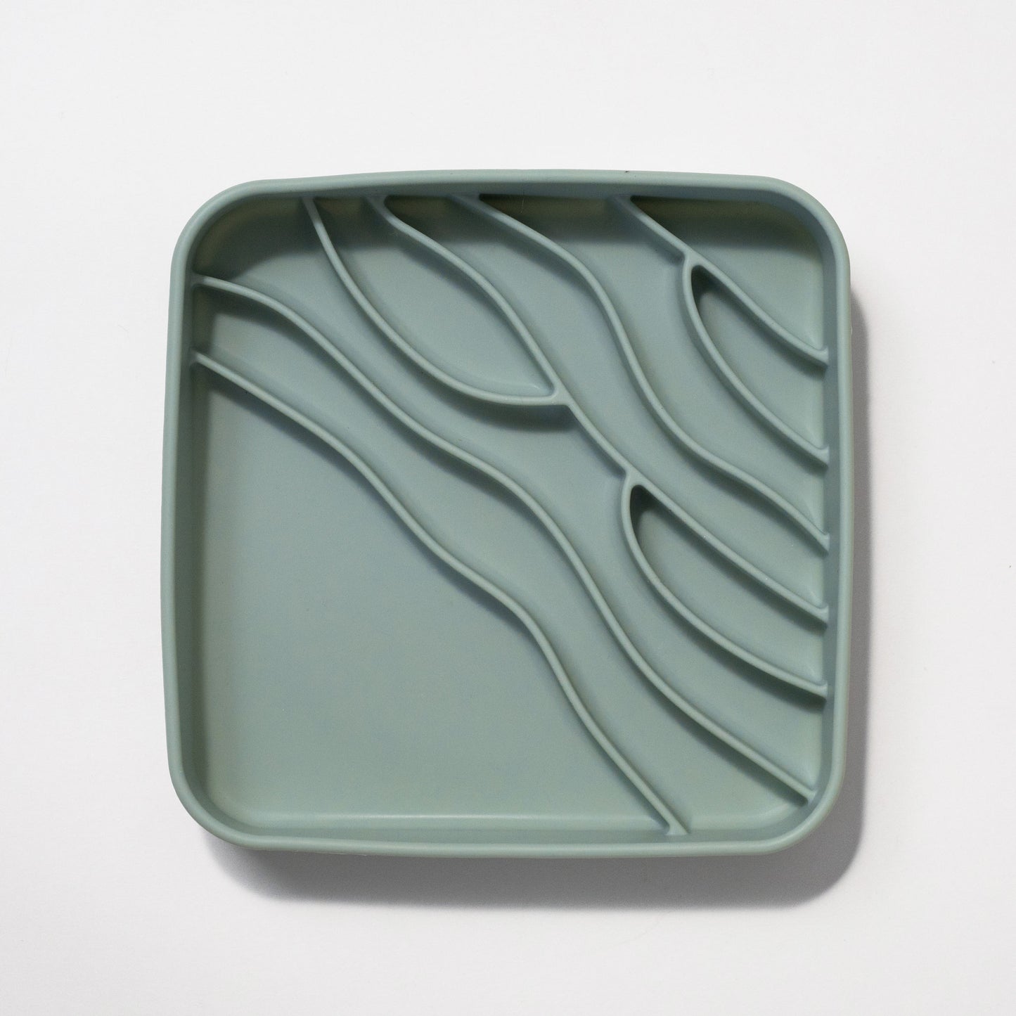 dogged - beach slow feeder bowl - seafoam