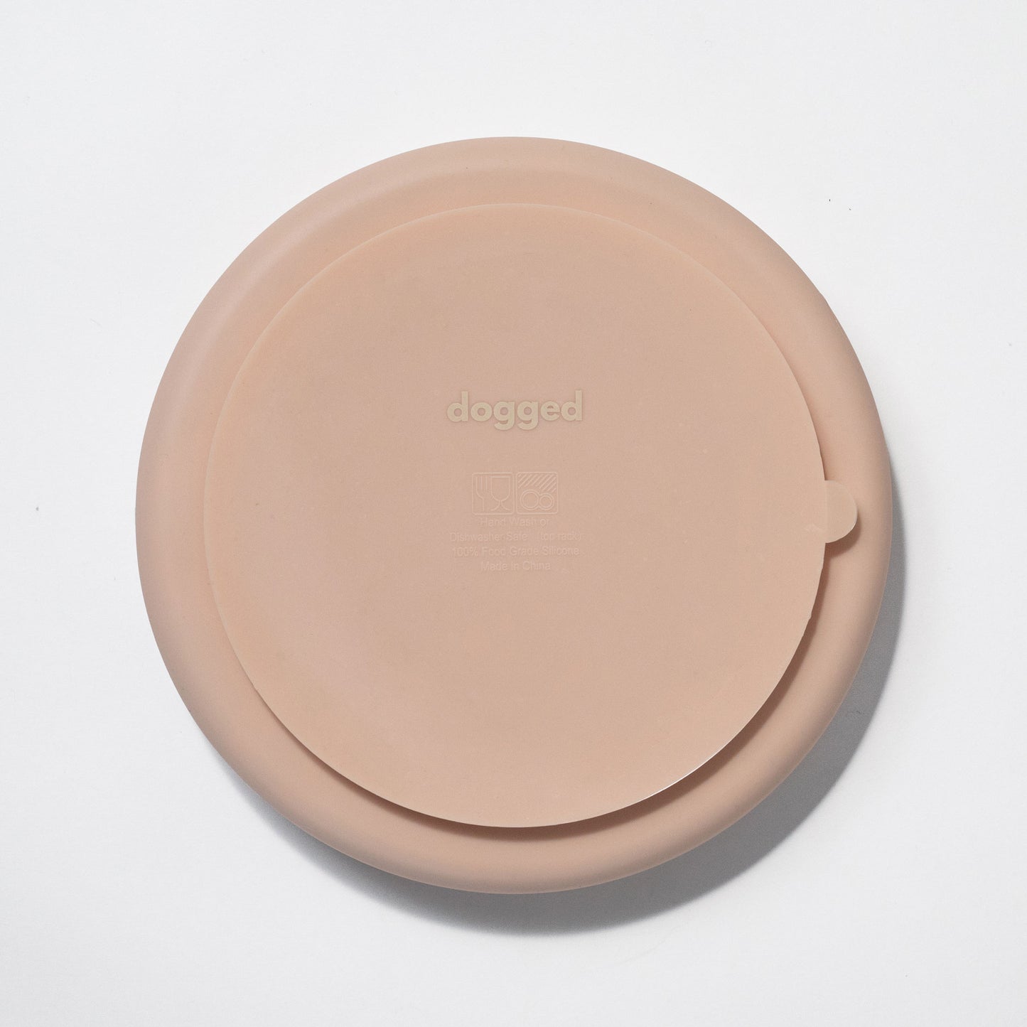 dogged - circulo slow feeder bowl - rose water