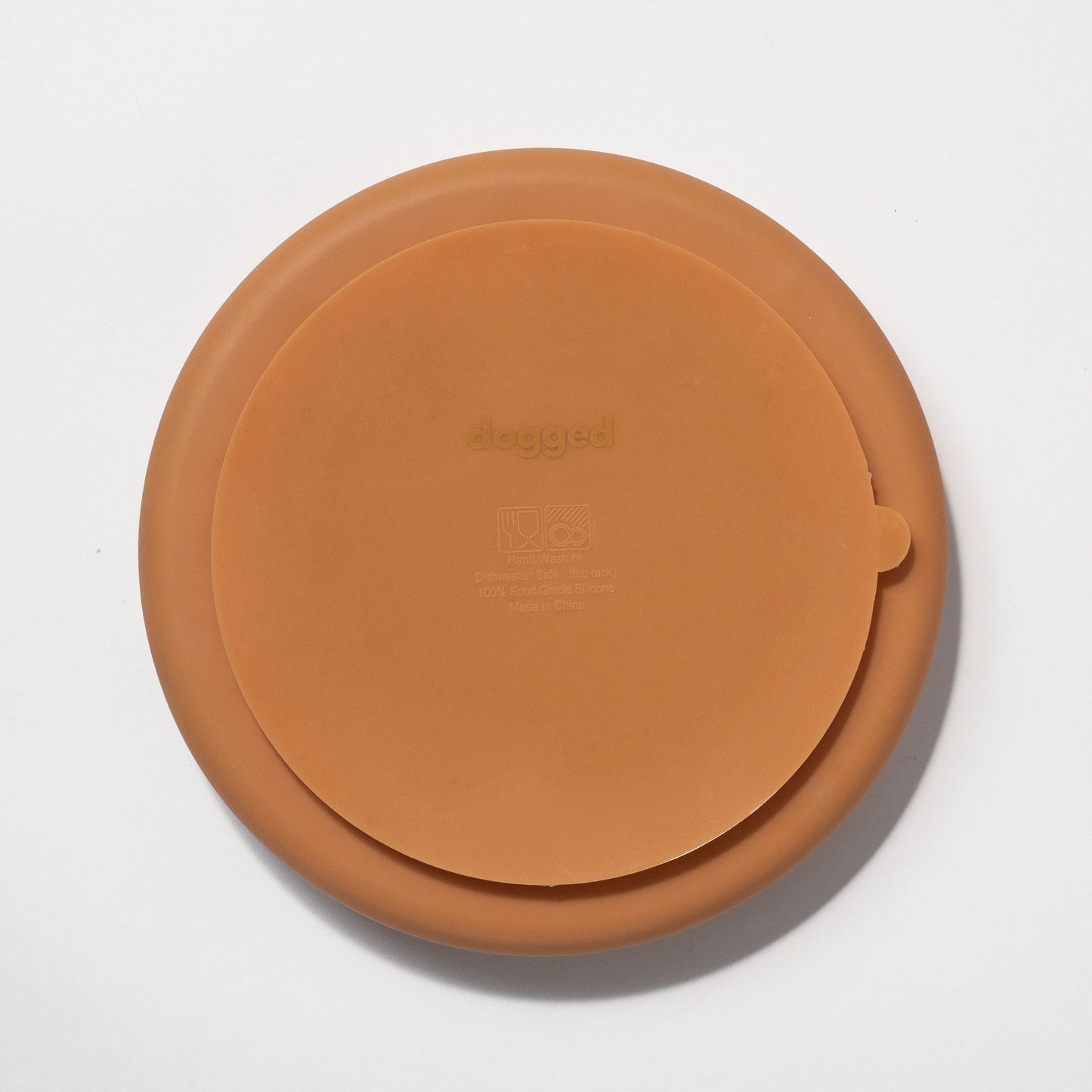 dogged - circulo slow feeder bowl - nutmeg
