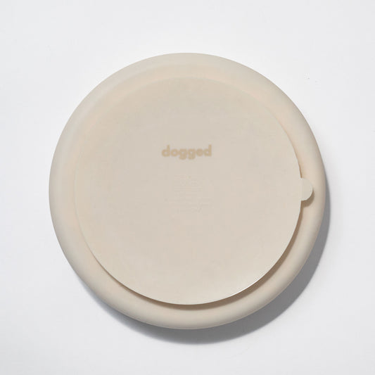 circulo slow feeder bowl - buttercream