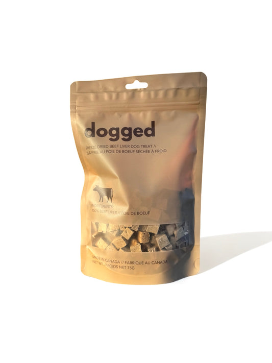 dogged - Freeze Dried Beef Liver Dog Treats