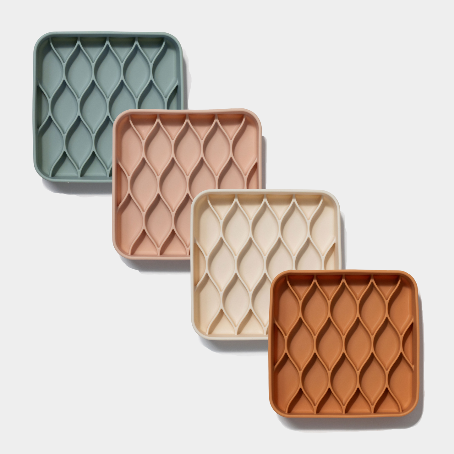 4-pack argyle slow feeder bundle