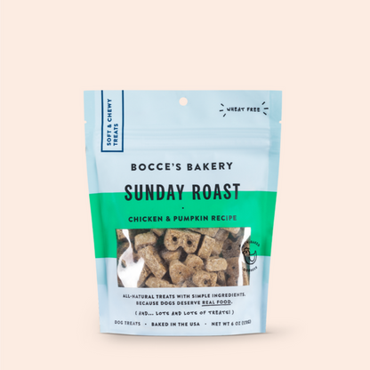 Bocce's Bakery - Sunday Roast Soft + Chewy Dog Treats