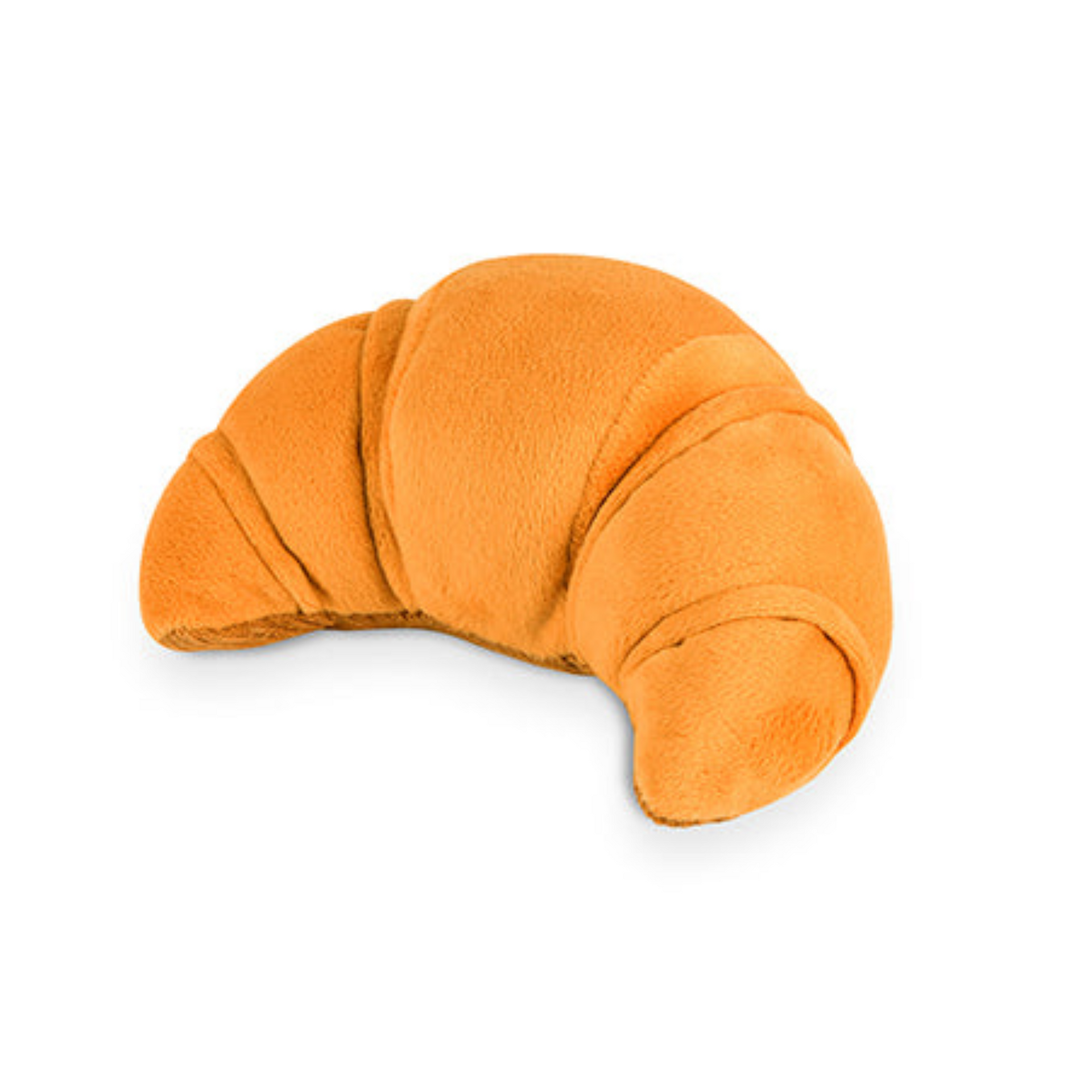 Croissant Plush Dog Toy | Squeaky with Crinkle Sound, Perfect for Small and Medium Dogs