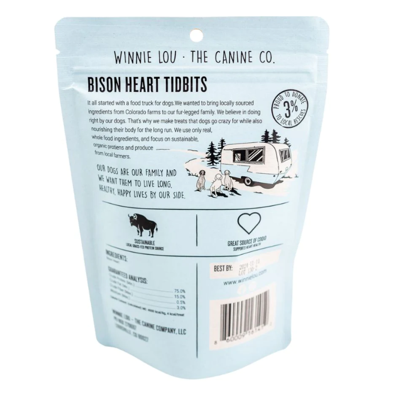 Winnie Lou - Bison Heart Tidbits