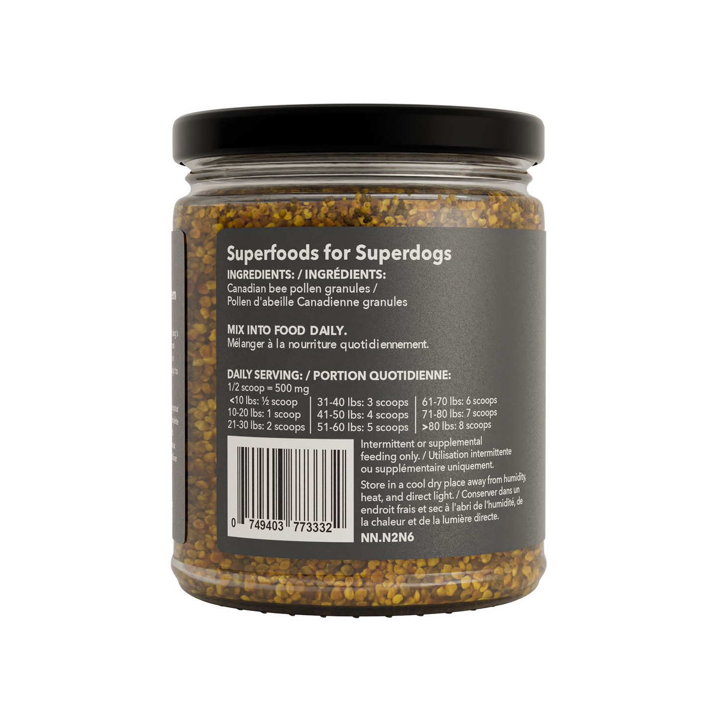 North Hound Life - Canadian Bee Pollen - Allergy Relief