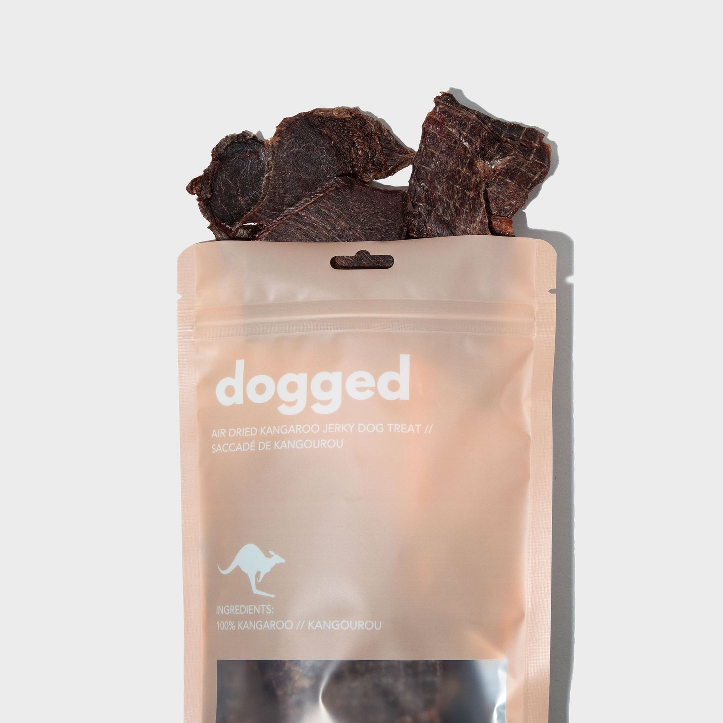 dogged - Air Dried Kangaroo Jerky Dog Treats