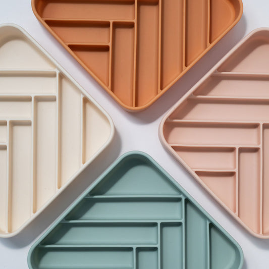 4-pack chevron slow feeder bundle