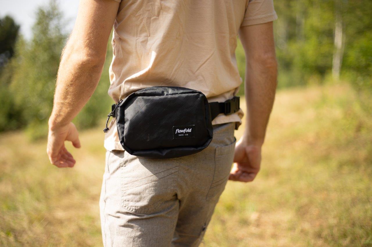 Flowfold Explorer Fanny Pack - Made in USA Large Fanny Pack