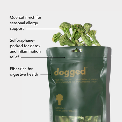 dogged - Freeze Dried Broccoli Topper