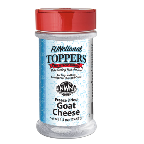 Northwest Naturals FUNctional Toppers - Freeze Dried Goat Cheese