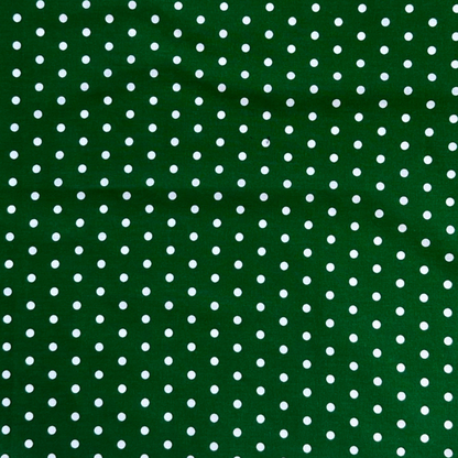 Reusable Gift Wrap - Green Polka Dot
