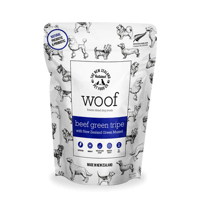 The NZ Natural Pet Food Co. - Woof Freeze Dried Beef Green Tripe Treat